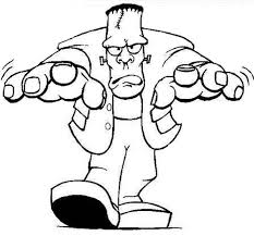 Printable frankenstein activities are perfect for doing at a restaurant, long car ride, an activity for halloween, or anywhere the child may have some time. Coloring Pages X26 Halloween