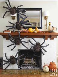 Get inspiration for your halloween decorating indoors, outdoors and in specific areas of your home. 36 Insanely Cute Halloween Party Decorations You Can Make Today Halloween Spider Decorations Halloween Mantel Halloween Party Decor
