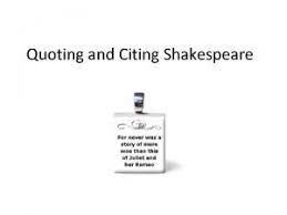 Citing shakespeare in mla referencing. Tpiyniyehbqtom