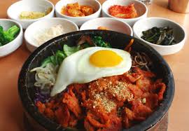 Bibimbap Mysterious Korean Served In Scalding Hot Stone Bowl With Seven Equally Mysterious Side Dishes Spicy Pork Bibimbap Bowl Food