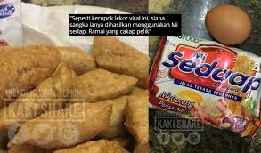 kəropoʔ lekor) or fish sausage is a traditional malay fish cracker snack originating from the state of terengganu, malaysia. Hanya Guna Maggie Sedap Saja Ini Dia Resepi Kerepok Lekor Viral Kaki Share