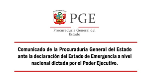 Información sobre las procuradurías de colombia a tu alcance. Comunicado De La Procuraduria General Del Estado Gobierno Del Peru