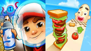 Tom Friends,Sponge Bob Krush Cook Off,Subway Surf,PAC MAN,My Angela,Garfield  Rush,Hello Neighbor,...