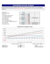 41 Free Break Even Analysis Templates Excel Spreadsheets