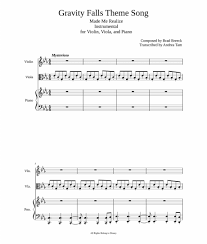 Gravity Falls Theme Song Instrumental Gounod Faust Sheet Music Transparent Png Download 2991108 Vippng The notes for the pink panther theme on piano depend on the key that they are played in. gravity falls theme song instrumental