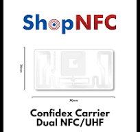 Confidex Carrier Dual NFC/UHF - 36x70mm