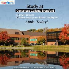 Study At Conestoga College Brantford This Year With Visainfo India A Leader In Polytechnic Education Con Brantford Immigration Canada Professional Counselor
