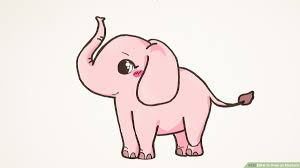 4 Ways To Draw An Elephant Wikihow
