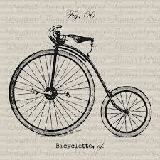 Vintage Bike Bicycle Cycle French Digital Download For Iron On Etsy Bicycle Art Bike Drawing Bike Art