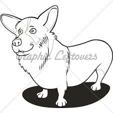 Push pack to pdf button and download pdf coloring book for free. Pembroke Welsh Corgi For Coloring Book Gl Stock Images