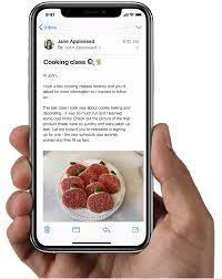 A quick swipe up will get you to the home screen. Use Gestures To Navigate Your Iphone With Face Id Apple Support Eg