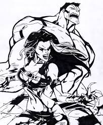 The hulk is a fictional character and superhero appearing in publications by the american publisher marvel comics.created by writer stan lee and artist jack kirby, the character first appeared in the debut issue of the incredible hulk (may 1962). Hulk And She Hulk Coloring Pages