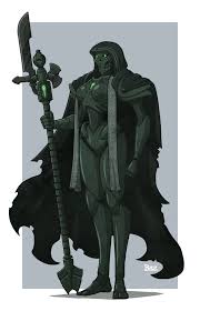 Female Necron Royal Retainer Necron Warhammer 40k Necrons Fantasy Character Design