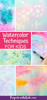 The book is well known for its morals about the value of being an individual so this craft is perfect since each rainbow fish will be unique. 5 Easy Watercolor Techniques For Kids That Produce Fantastic Results Easy Watercolor Kids Watercolor Watercolor Techniques