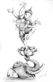 Artistic Ganpati Photo Black And White Pin By Raj Kumar Artist On Ganpati Bappa Morya Lord Ganesha Paintings Ganesh Art Hindu Art