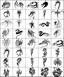 Tribal Tattoo For Men Trendir Style Kleine Drachen Tattoos Drachentattoos Keltische Drachen Tattoos