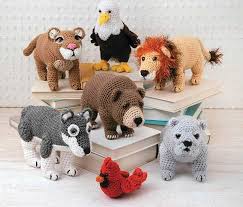Crochet Animal Patterns Lions Bears Tigers Eagles And More Stuffed Animal Patterns Crochet Animal Patterns Crochet Books