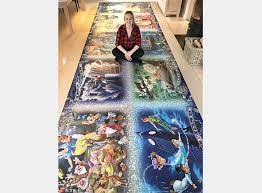 Maybe you would like to learn more about one of these? Disney Fan Completes 40 000 Piece Jigsaw In 460 Hours 1 Chinadaily Com Cn