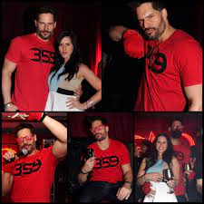 Joe Manganiello And Bridget Peters Joe Manganiello Sports Jersey Joes