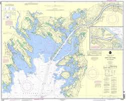 Noaa Chart 13236 Cape Cod Canal And Approaches