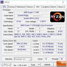 Amd's ryzen1700 combines 8 processor cores and 16 threads with a surprisingly low 65w tdp to deliver an efficient, powerful processing solution i installed the newest bios update and overclocking was easy. Amd Ryzen 7 1700 Overclocking Best Ryzen Processor Legit Reviews Is The Ryzen 7 1700 8 Core Processor For 329 The Best Value
