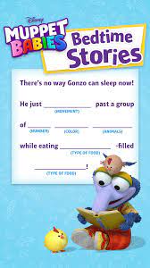 Make Your Own Muppet Babies Bedtime Story With This Fun Printable Baby Birthday Party Boy Muppet Babies Baby Disney