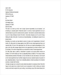 Please be advised that this practice will no longer be able to treat you as a patient as of (date). 60 Termination Letter Examples In Pdf Ms Word Google Docs Pages Examples