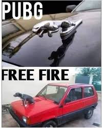 Playerunkown is actually the person responsible for the creation of. Pubg Vs Free Fire Tag Someone Who Need To See This Follow Pubgmobilezz Jogos Placas De Video Memes Engracados