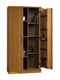 Purchase multiple units to configure your desired cabinet storage system consisting of base cabinets, wall. Realspace 12 Shelf Storage Cabinet 72 H X 36 W Sienna Oak Office Depot