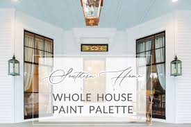 The first digital tool of its kind, our online room visualizer offers a number of enhanced features including: Southern Home Paint Color Palette Fox Hollow Cottage