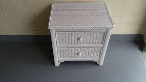 Wicker Nightstand By Henry Link By Degfurnituredesigns On Etsy Nightstand Rustic Nightstand Rattan