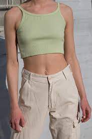 Skylar Tank Tanks Tops Clothing Cropped Tank Top Outfit Tank Top Outfits Top Outfits