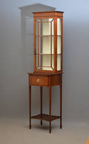 And if you would like to add lighting to make your collection shine, check out our glass display cabinets. Slim And Tall Edwardian Display Cabinet Vitrine Antiques Atlas