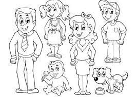 Dibujos De Familia Imagenes Para Colorear Y Pintar Familia Dibujos Familia Para Dibujar Imagenes De Familia