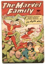 The Marvel Family #27 1948- AMOEBA MEN VG/F: Very Good Softcover/Paperback  (1948) | DTA Collectibles