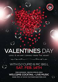 Valentine S Day Flyer Template V14 Free Posters Design For Photoshop In 2020 Flyer Flyer Template Valentines