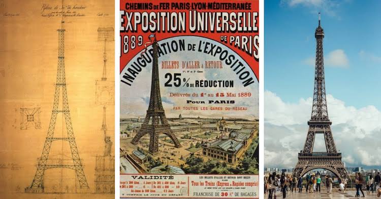 Image result for eiffel tower history"