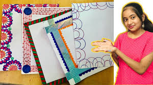 5 In 1 Summer Vacation Holiday Homework Hacks For Border Design For File Copy Muskan Youtube