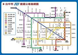 taiwan maps subway map taichung taiwan