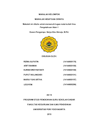 Maybe you would like to learn more about one of these? 60 Contoh Cover Makalah Kuliah Sma Baik Benar Menarik