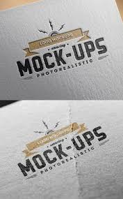 22 Best Free Realistic Logo Mockup Templates Free Logo Mockup Logo Mockup Paper Logo
