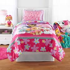 Paw Patrol Bed In A Bag Kids Bedding Bundle Set 4 Piece Twin Pink Walmart Com Paw Patrol Bedding Kids Bedding High Quality Bedding