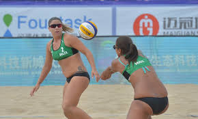Ana patricia e rebeca caem no vôlei de praia; Ana Patricia E Rebecca Estao Na Final Da Etapa De Yangzhou