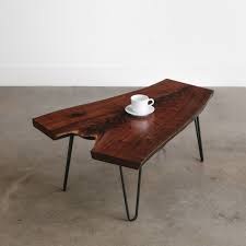 If you've looked through dozens or maybe hundreds of wood coffee table designs and still looking for a model which is made. Walnut Coffee Table No 194 Elko Hardwoods Modern Live Edge Furniture Dining Coffee Tables Desks Benches