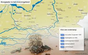 Nederland ligt voor een groot deel onder de zeespiegel. De Maatregelen Na Het Hoogwater Van 1995 Graphic Overig Gelderlander Nl