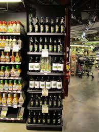 Olave And Monari Olive Oil End Cap Idea Wine Rack Liquor Cabinet Oils