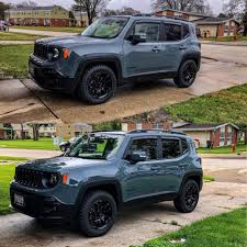 A forum community dedicated to jeep renegade owners and enthusiasts. Decided To Put Trailhawk Springs On My 4x2 Latitude Love The Ride And Height Difference Jeeprenegade