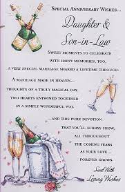 You can also find mother's day quotes from daughter, mother's day quotes from son and mother's day wishes from son & daughter in happy is the son whose faith in his mother remains unchallenged louisa may alcott. Anniversary Quotes For Daughter In Law Son Quotesgram