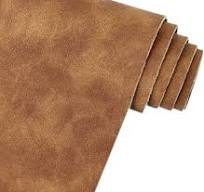 Amazon.com: Brown Soft Faux Suede Fabric 30x135cm Synthetic ...