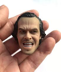 1/6th Jack Nicholson Normal Versão Com Raiva Cabeça Macho Escultura  Escultura Para Habitual 12 Polegada Boneca Figura De Ação
